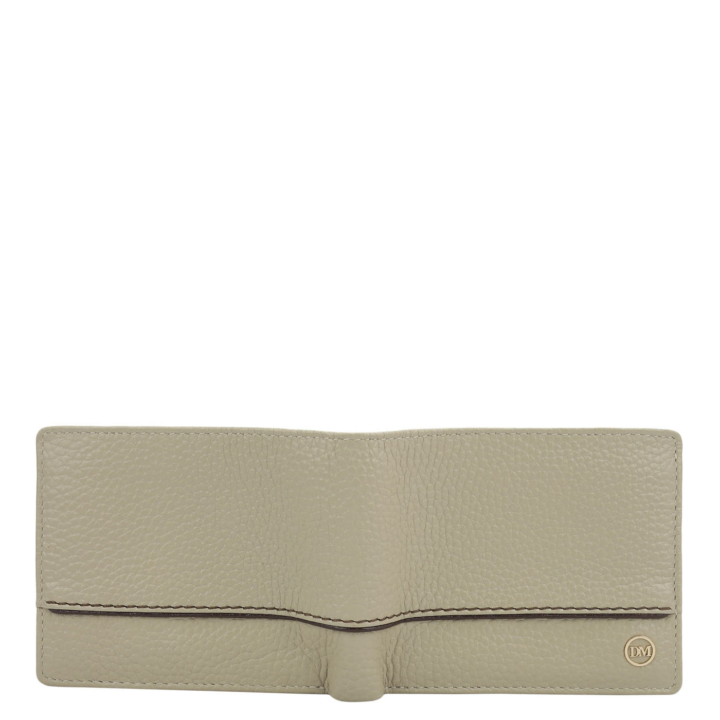 Khaki Bifold Leather Mens Wallet