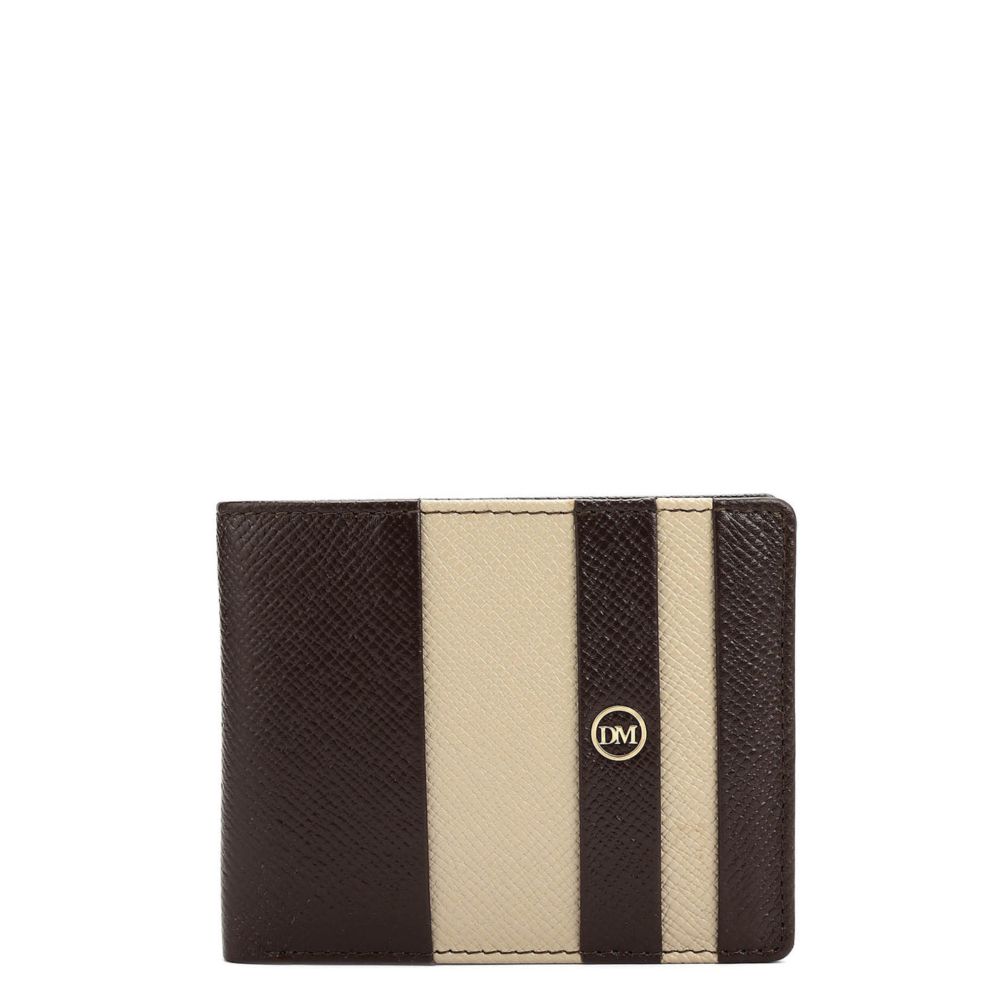 Chocolate Chalk Bifold Leather Mens Wallet