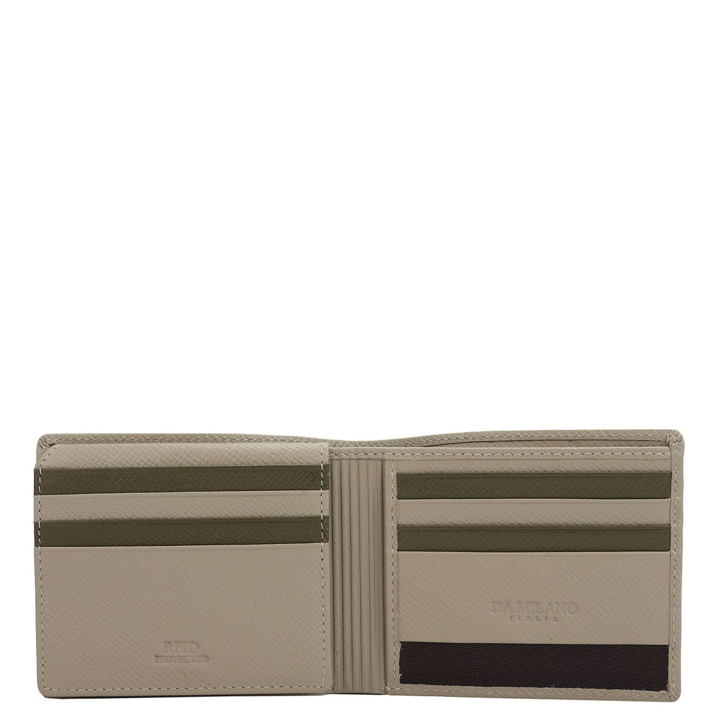 Chalk Bifold Leather Mens Wallet