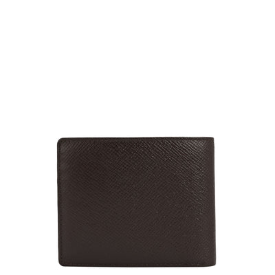 Chocolate Bifold Leather Mens Wallet