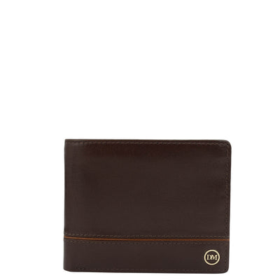 Brown Bifold Leather Mens Wallet