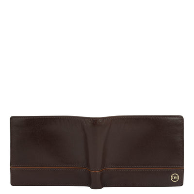 Brown Bifold Leather Mens Wallet