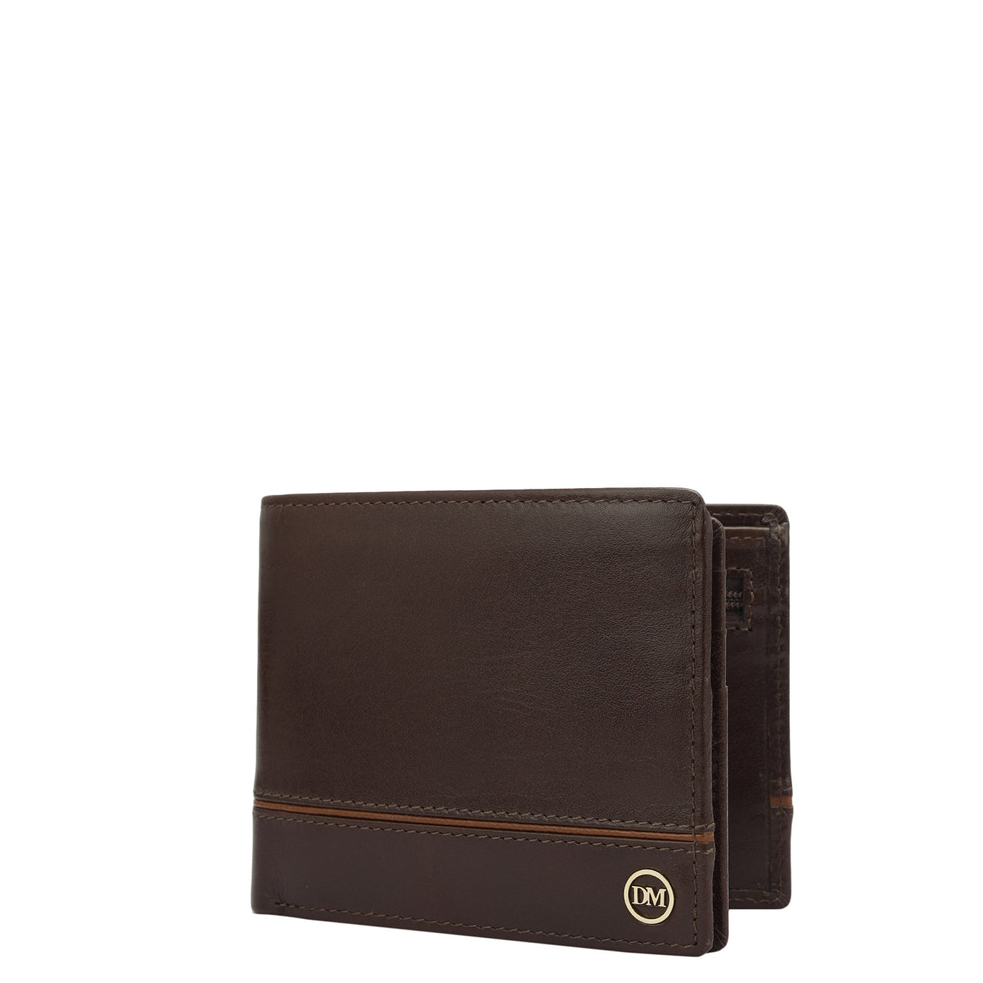 Brown Bifold Leather Mens Wallet