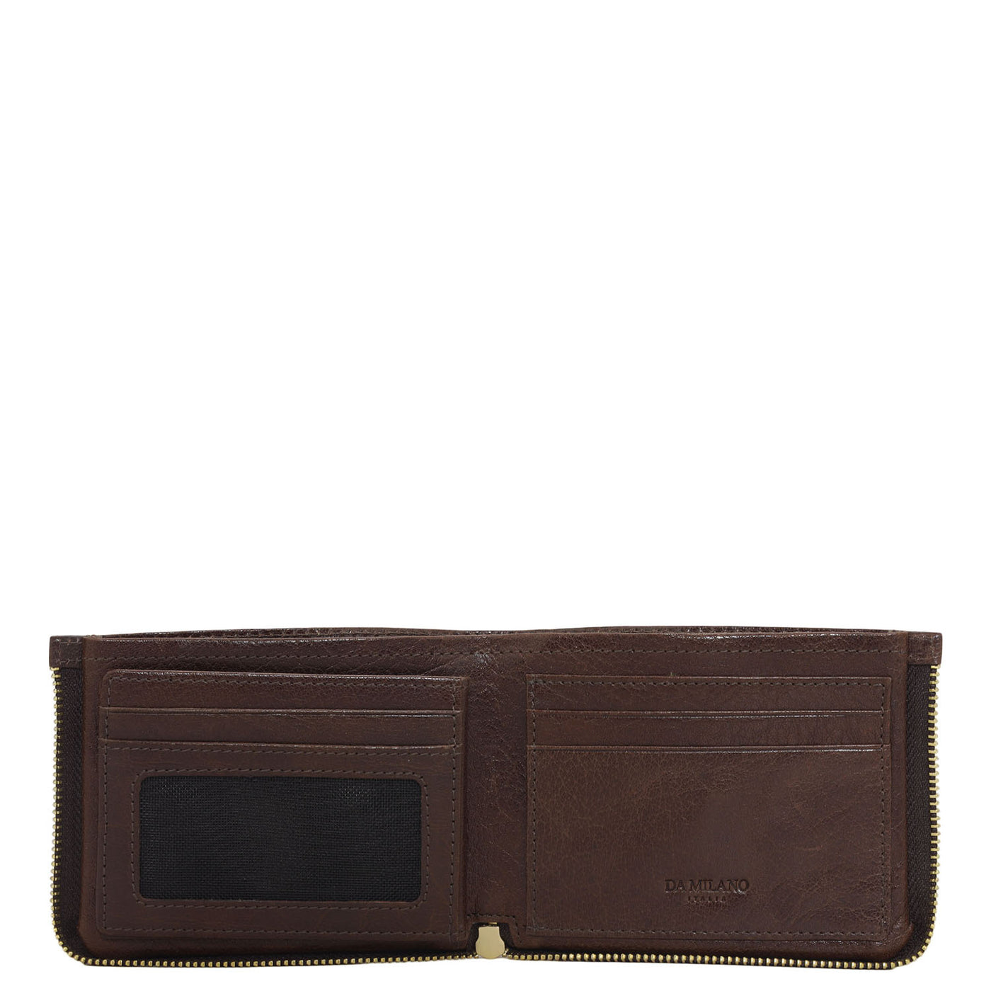 Brown Bifold Leather Mens Wallet