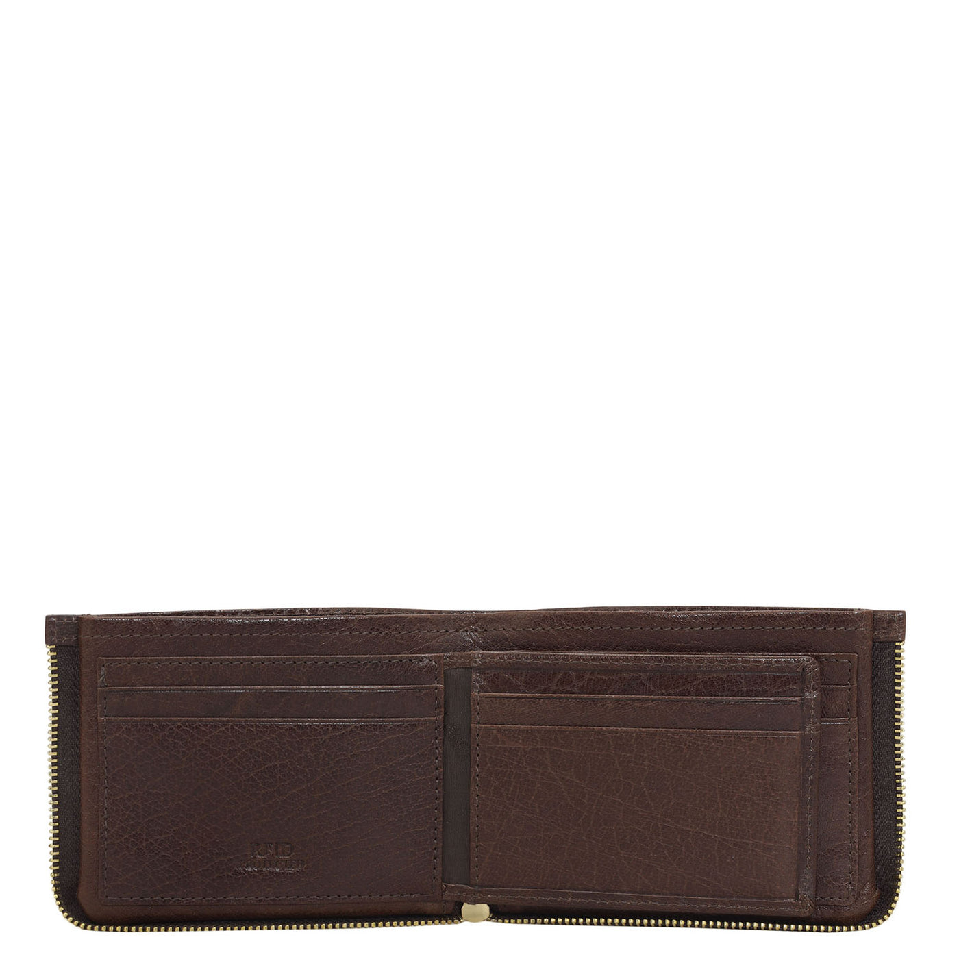 Brown Bifold Leather Mens Wallet