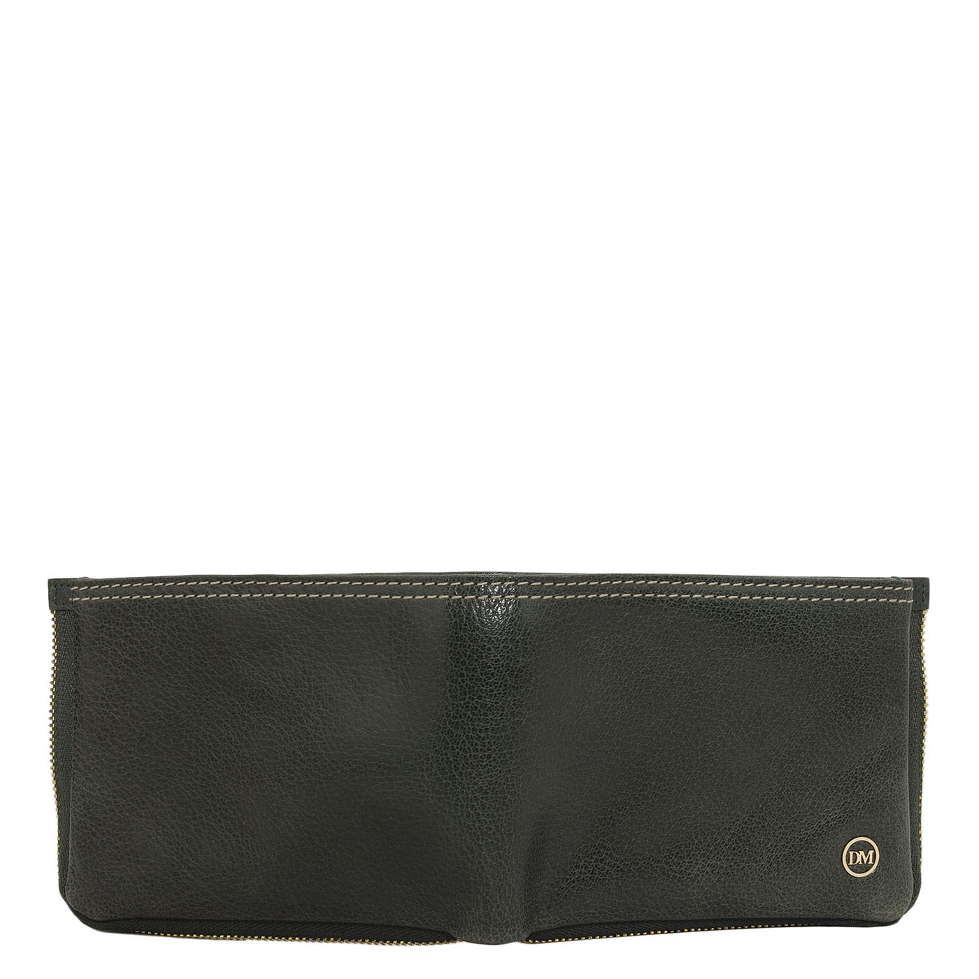 Green Bifold Leather Mens Wallet