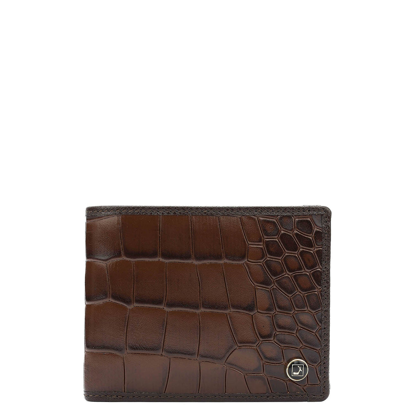 Brown Bifold Leather Mens Wallet