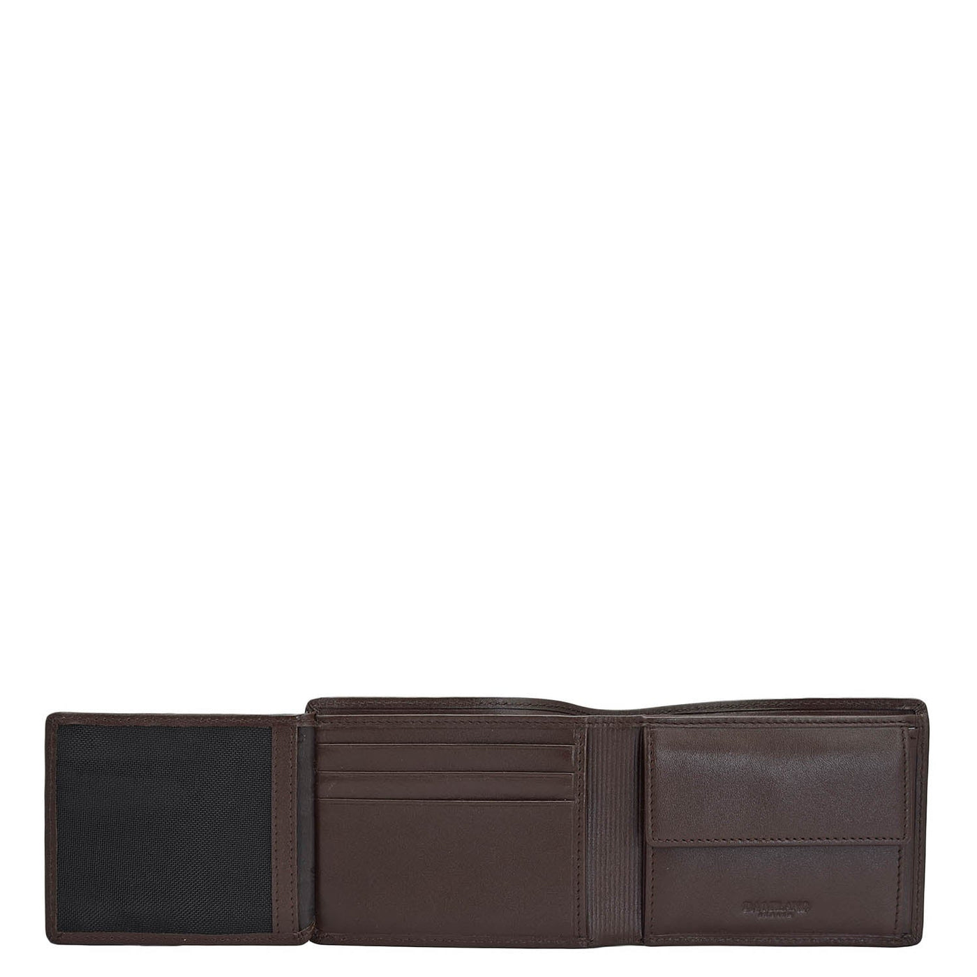 Brown Bifold Leather Mens Wallet