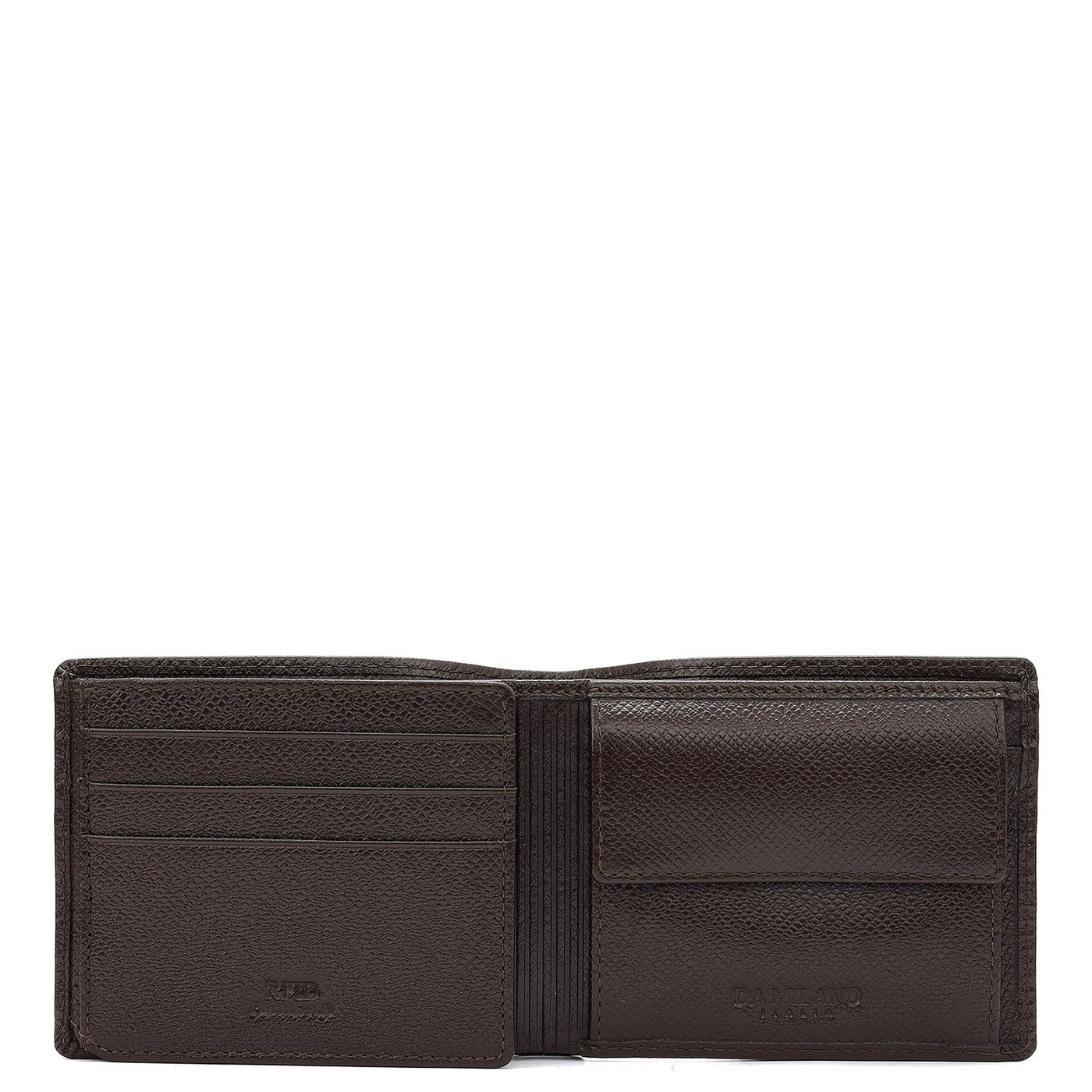 Chocolate Bifold Leather Mens Wallet