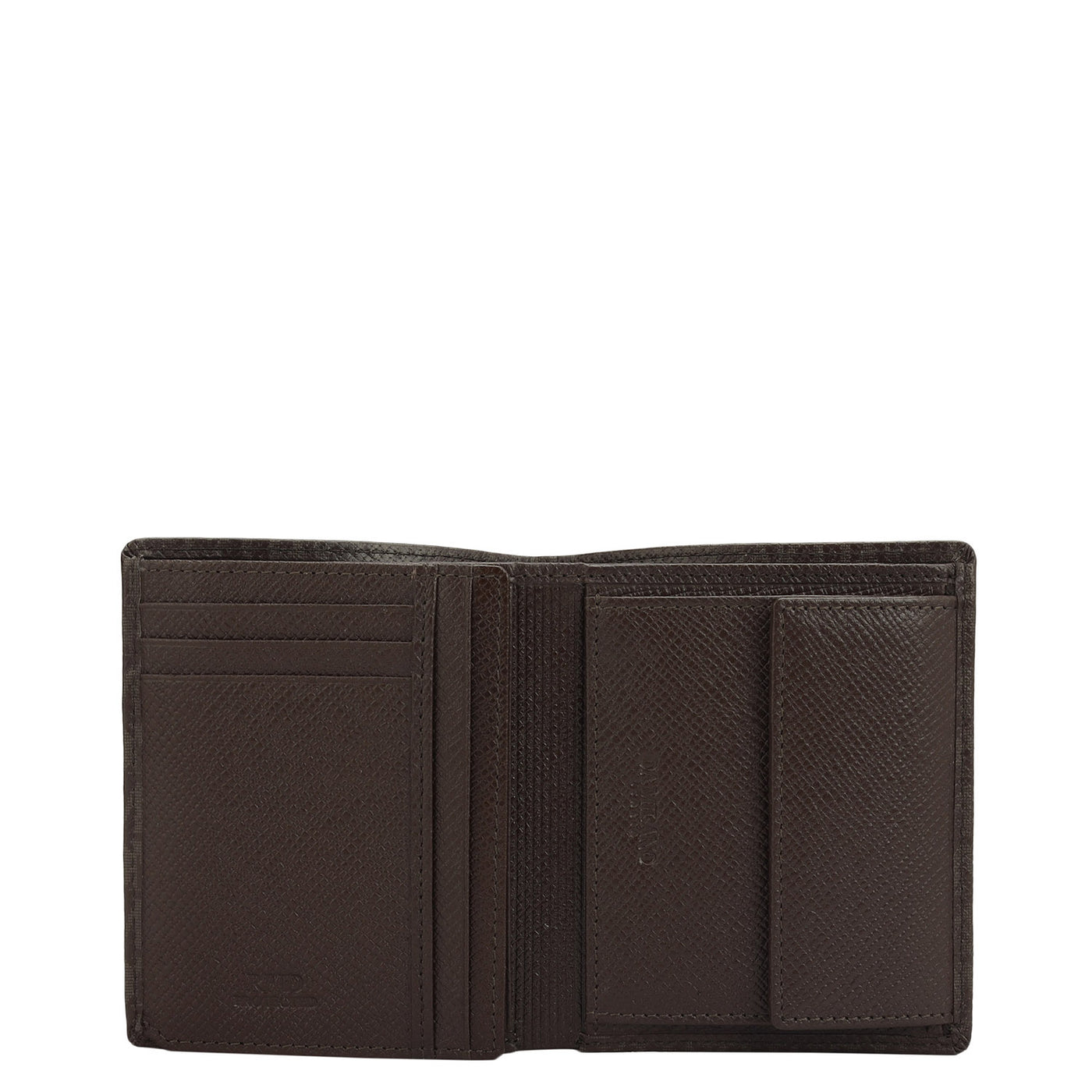 Chocolate Bifold Leather Mens Wallet