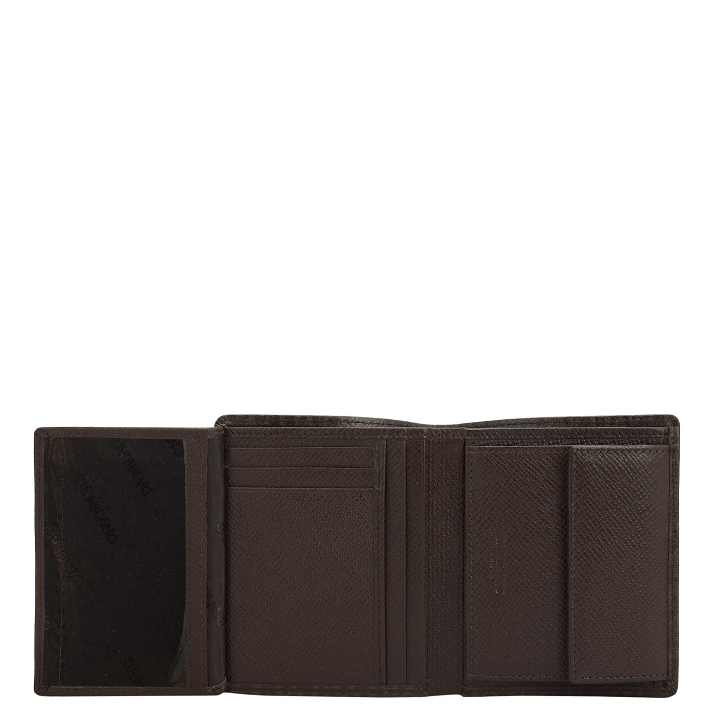 Chocolate Bifold Leather Mens Wallet