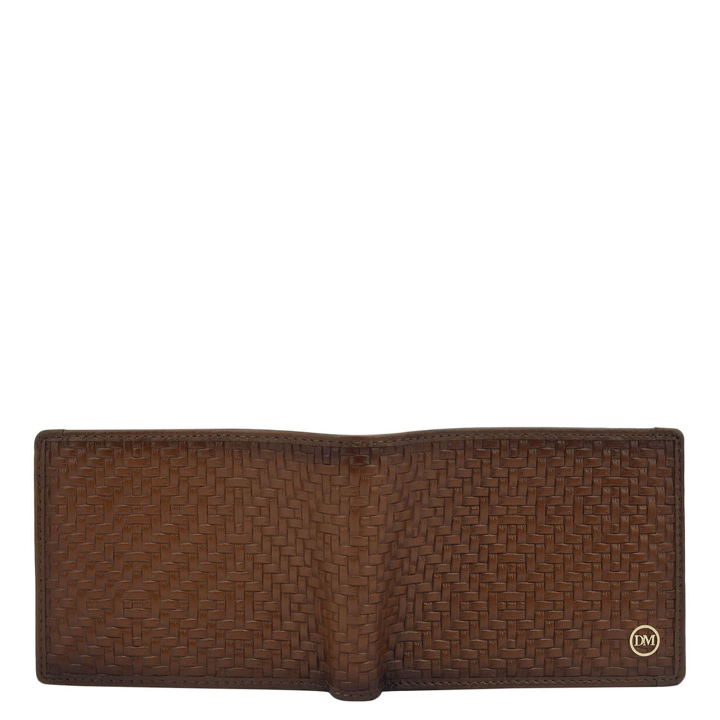 Cognac Bifold Leather Mens Wallet