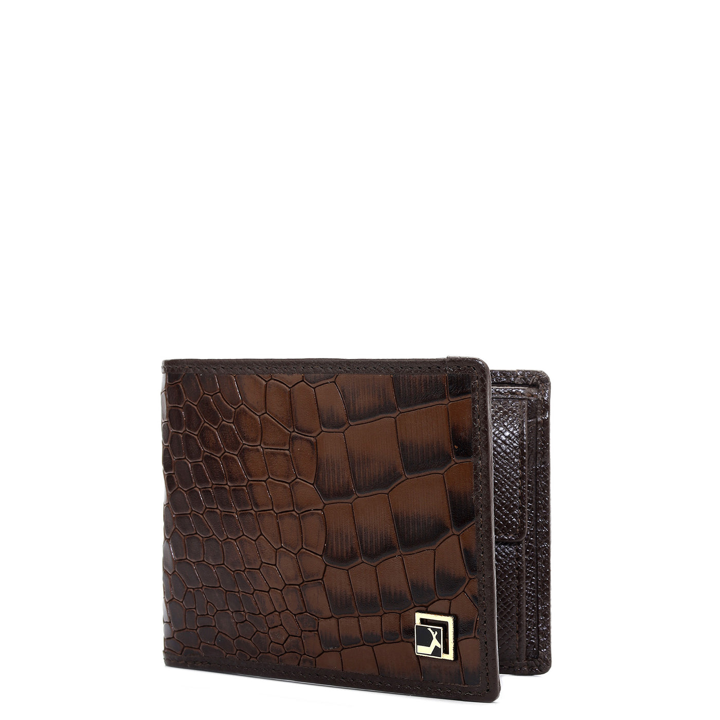 Brown Bifold Leather Mens Wallet