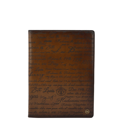 Signato Leather Notebook - Cognac