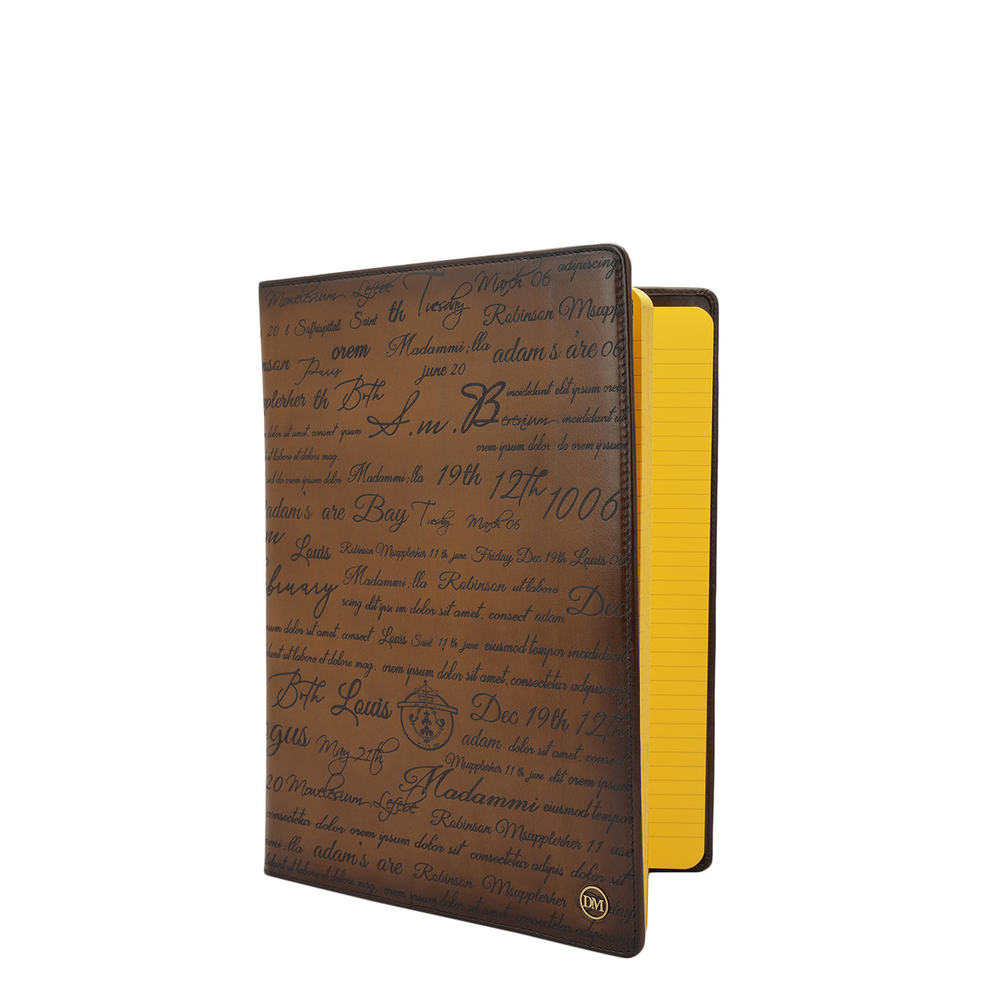 Signato Leather Notebook - Cognac