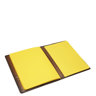 Signato Leather Notebook - Cognac