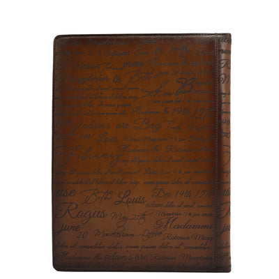 Signato Leather Notebook - Cognac