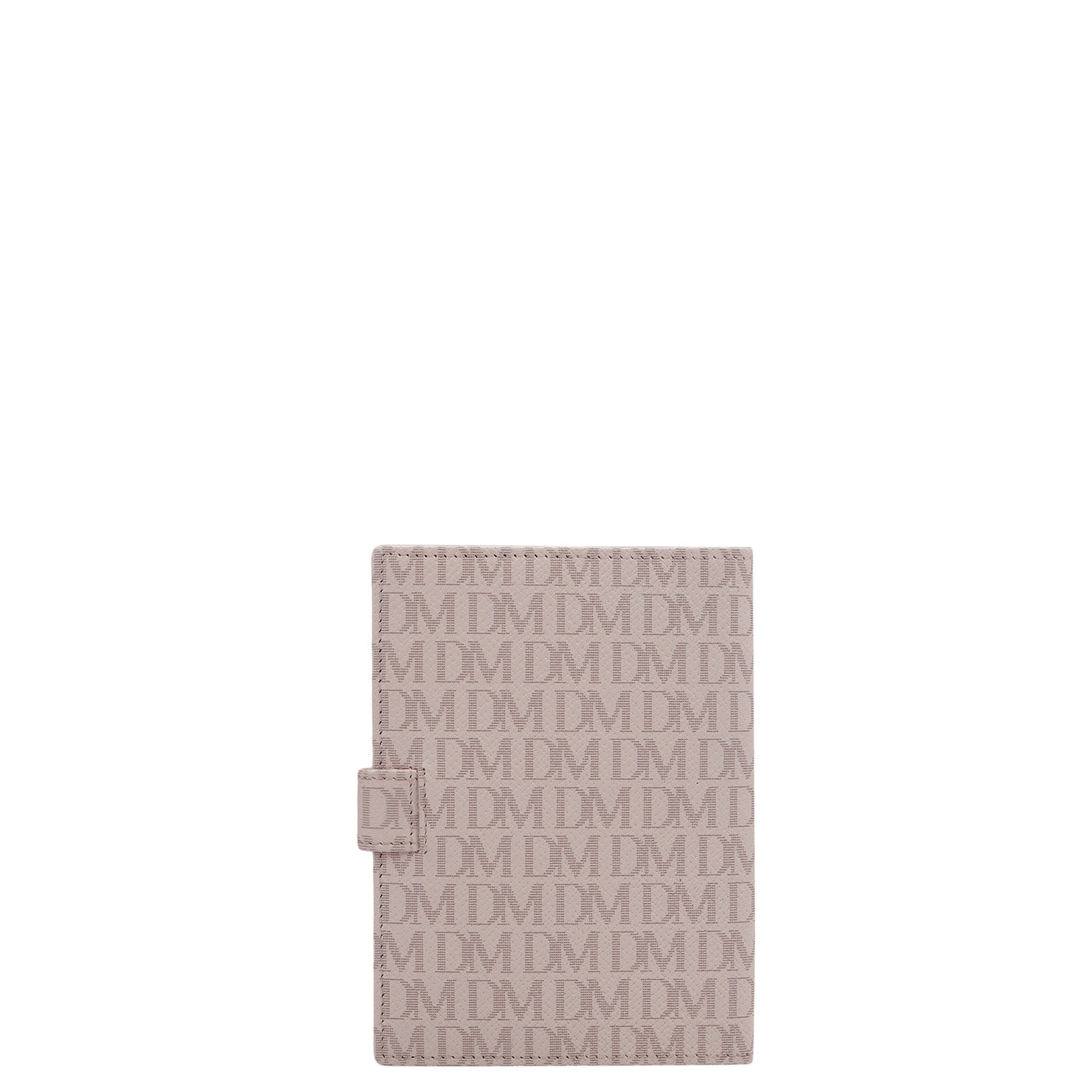 Monogram Leather Passport Case - Blush