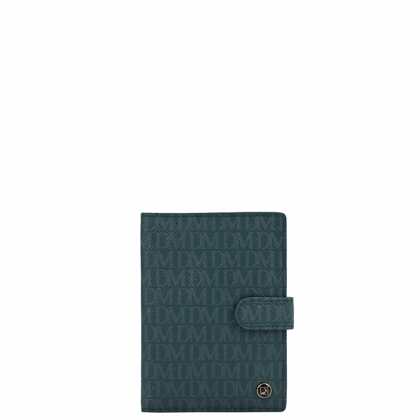 Monogram Leather Passport Case - Octane