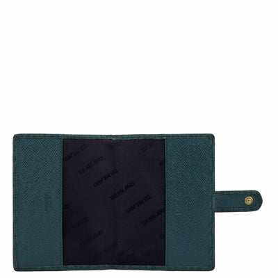 Monogram Leather Passport Case - Octane