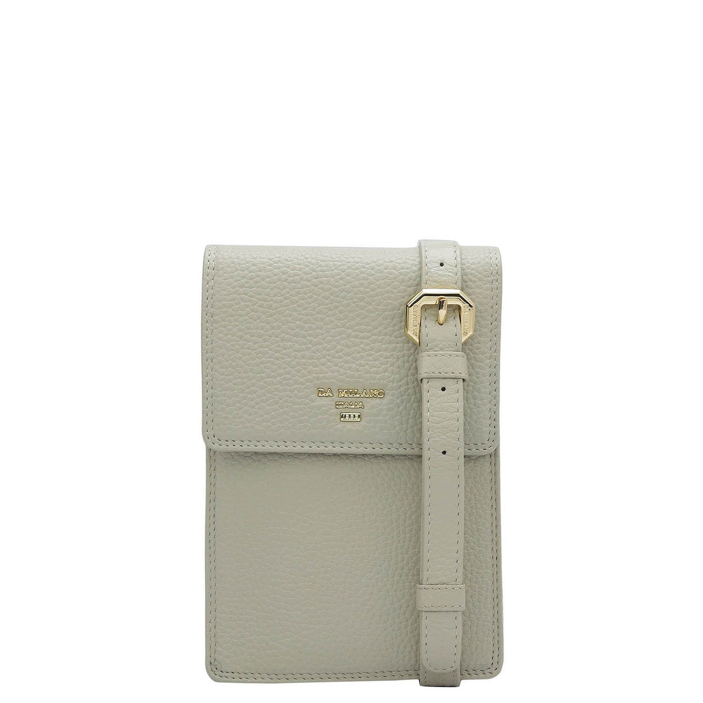 Wax Leather Passport Case - Khaki