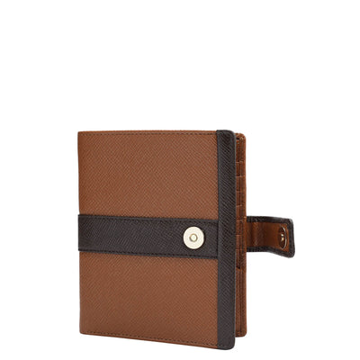 Franzy Leather Passport Case - Cognac