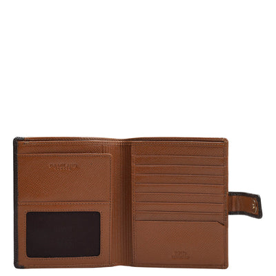 Franzy Leather Passport Case - Cognac