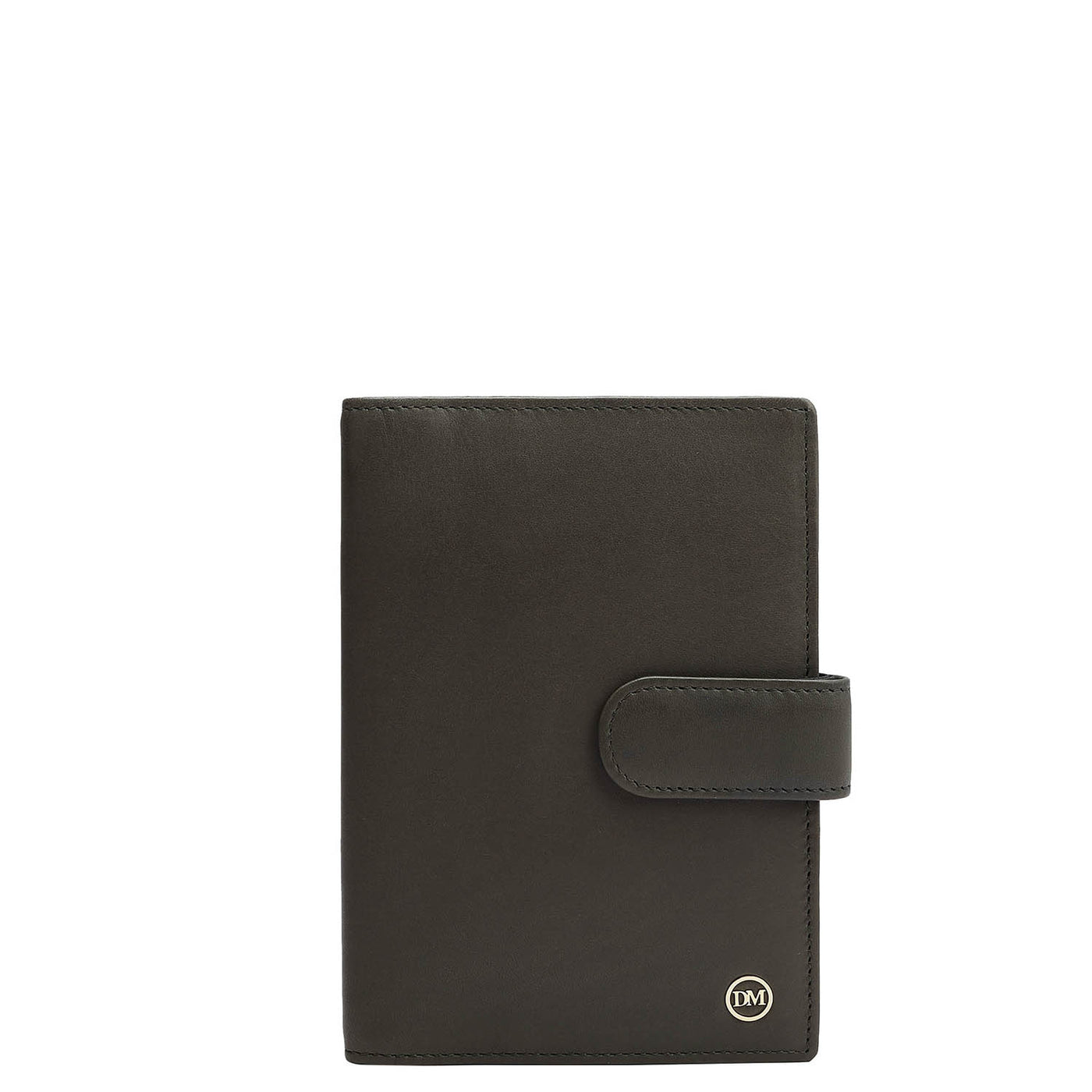 Calf Leather Passport Case - Olive