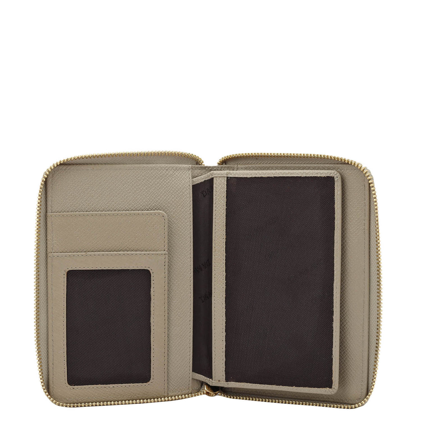 Croco Leather Passport Case - Frost