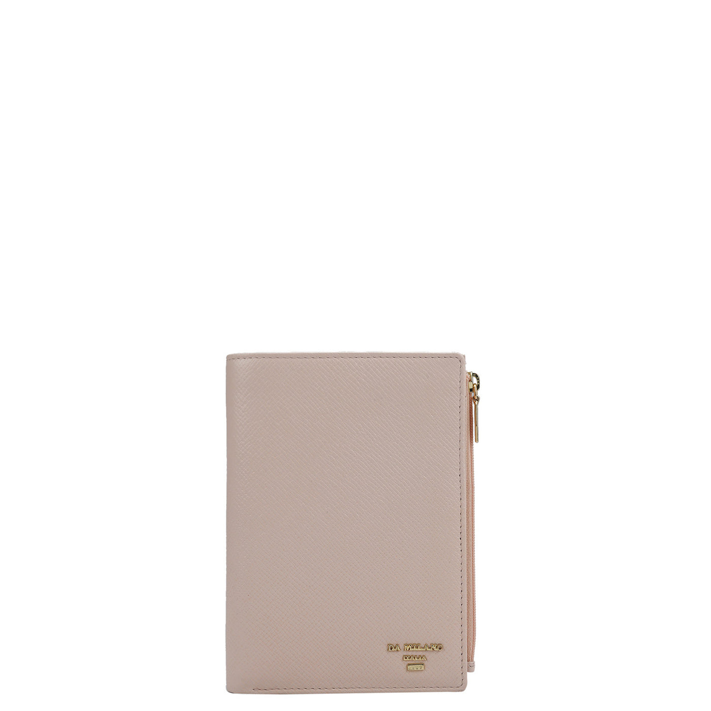 Franzy Leather Passport Case - Blush