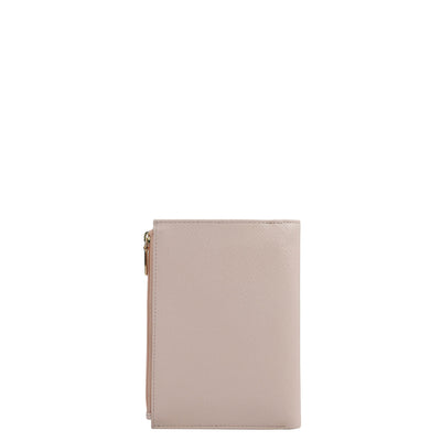 Franzy Leather Passport Case - Blush