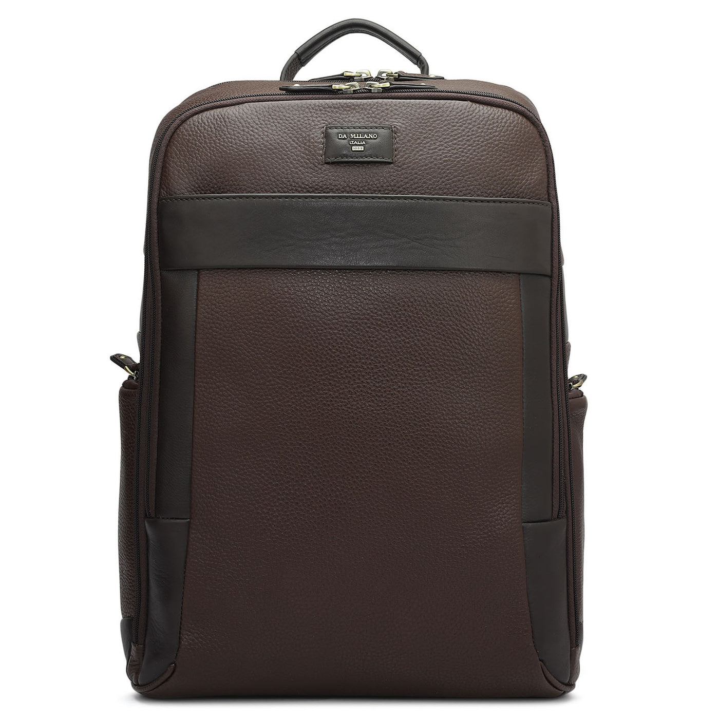 Wax Leather Backpack - Chocolate