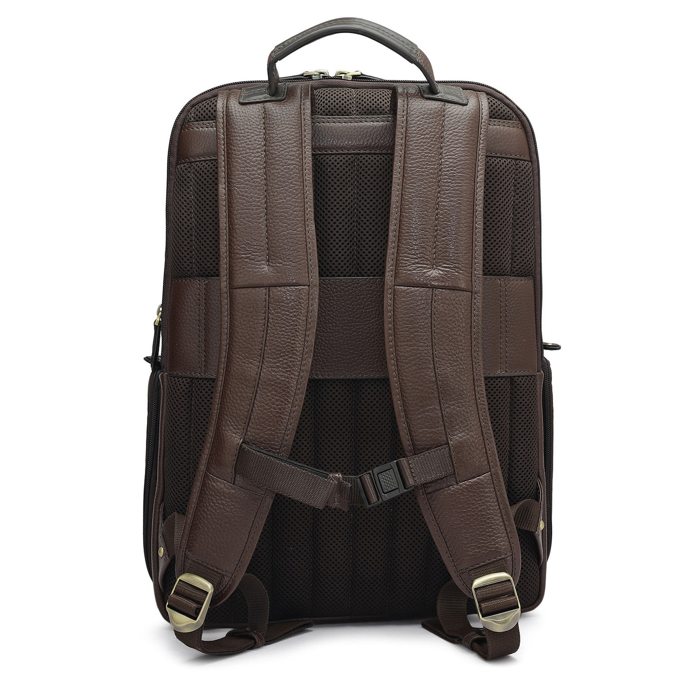 Wax Leather Backpack - Chocolate