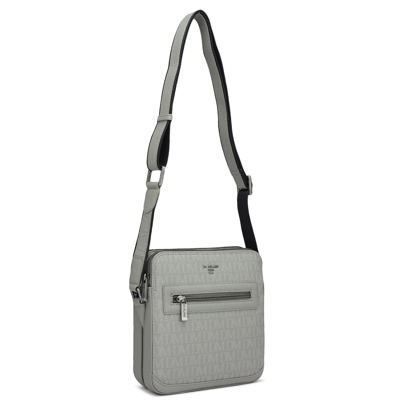 Monogram Franzy Leather Mens Sling - Stone Grey