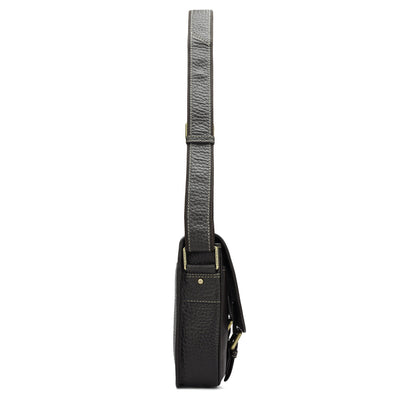 Bub Leather Men Sling - Brown