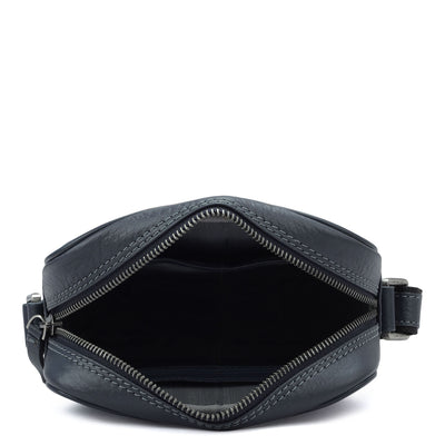 Bub Leather Men Sling - Blue