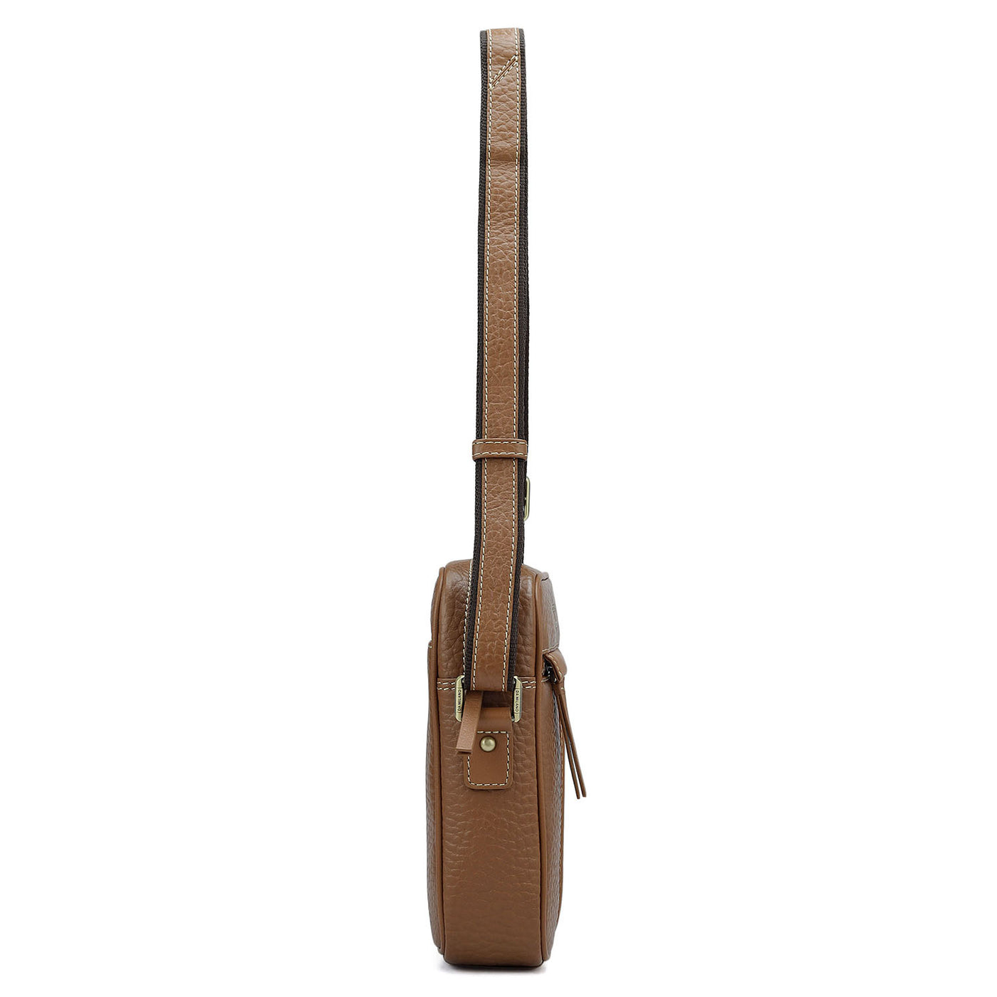 Bub Leather Men Sling - Cognac