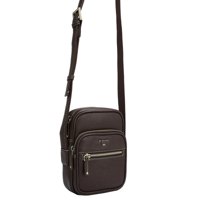 Wax Leather Men Sling - Moss