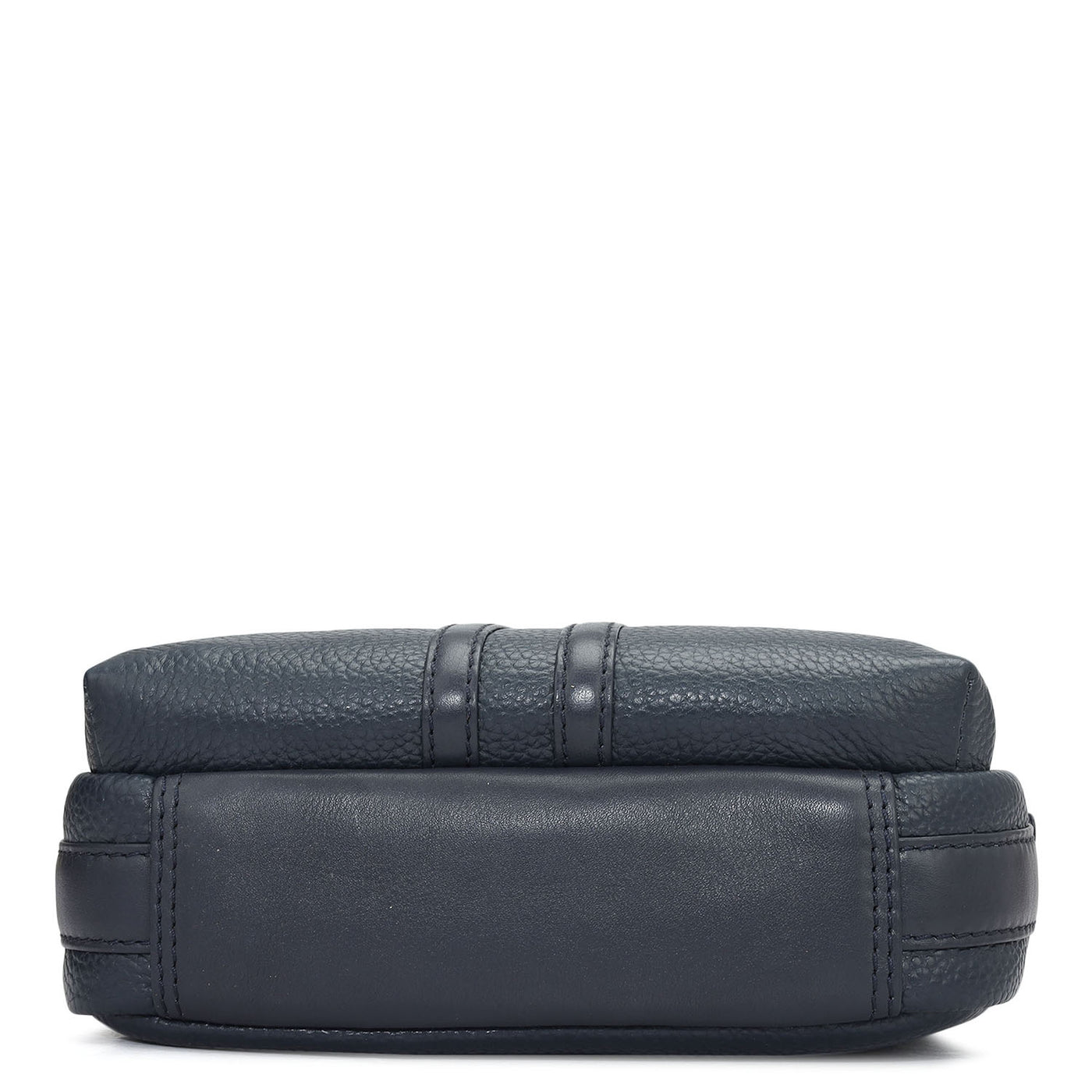 Wax Leather Men Sling - Navy