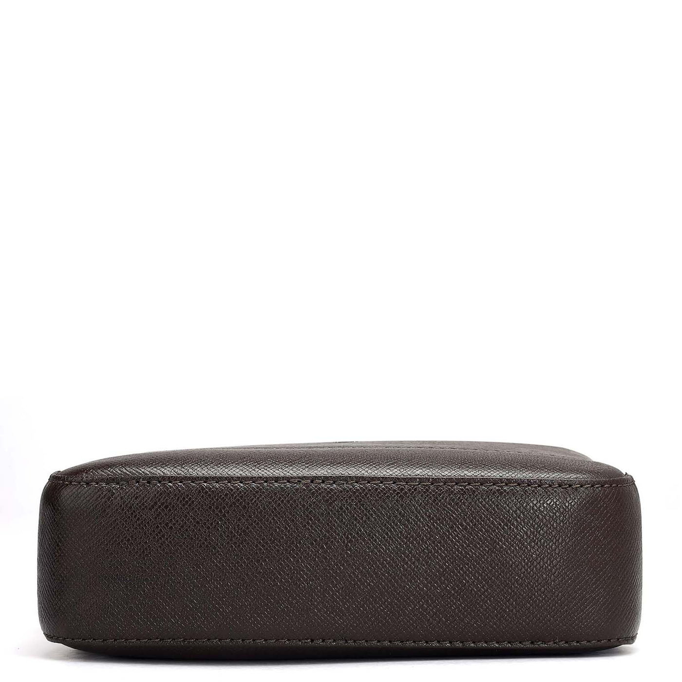 Franzy Leather Men Sling - Chocolate