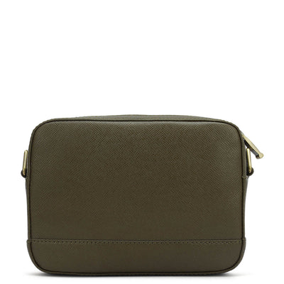 Franzy Leather Men Sling - Military Green