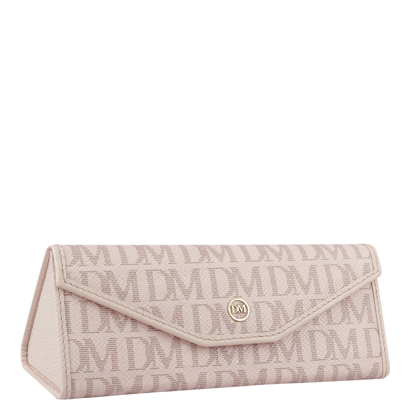 Monogram Leather Spectacle Case - Blush