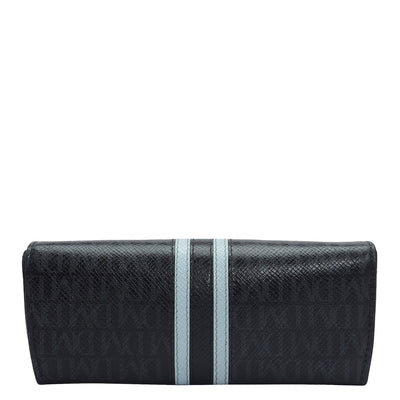 Monogram Franzy Leather Spectacle Case - Black