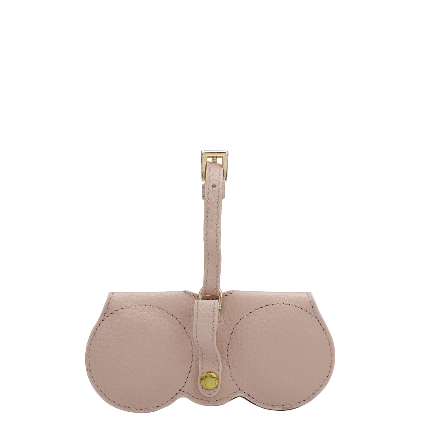 Wax Leather Spectacle Case - Baby Pink