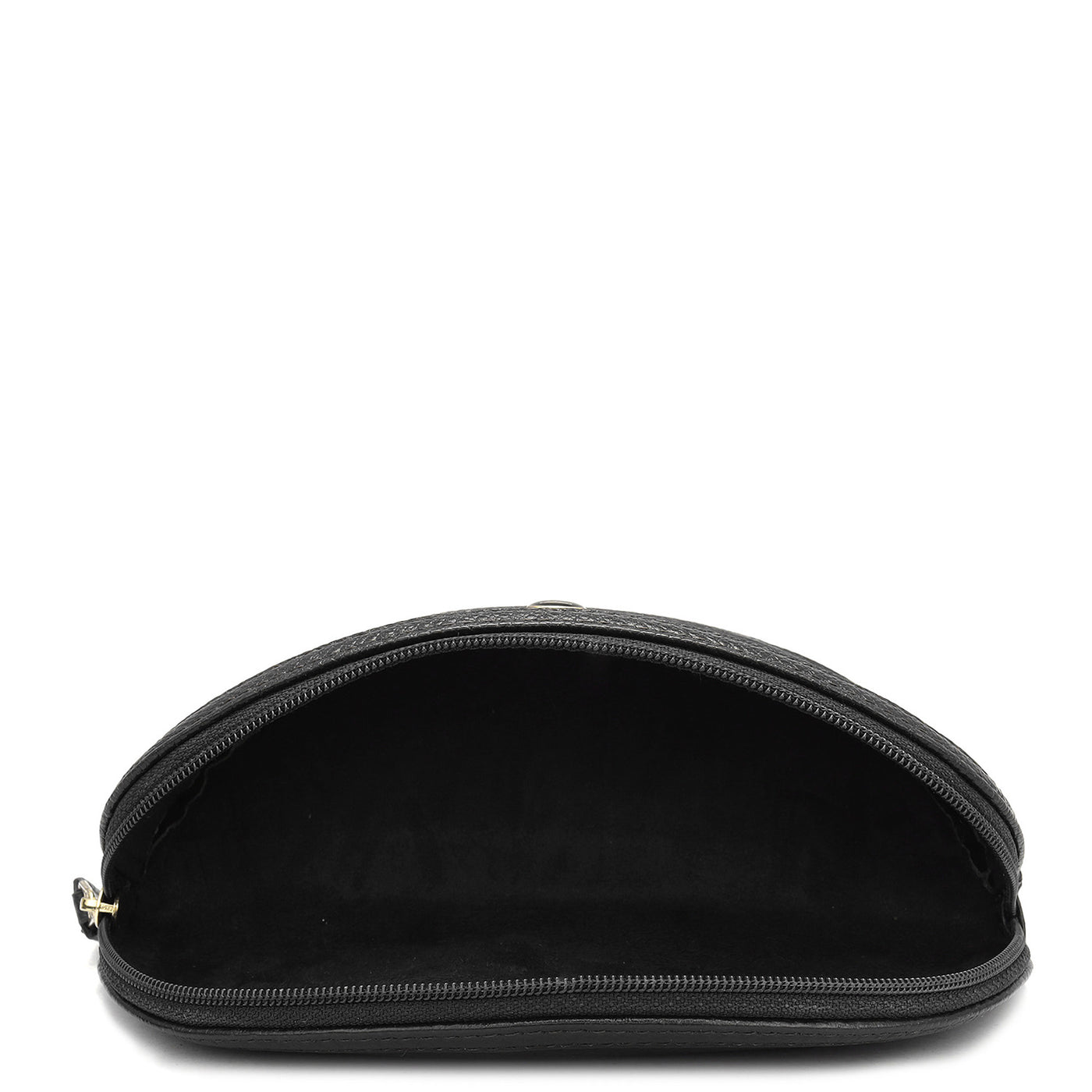 Franzy Leather Spectacle Case - Black