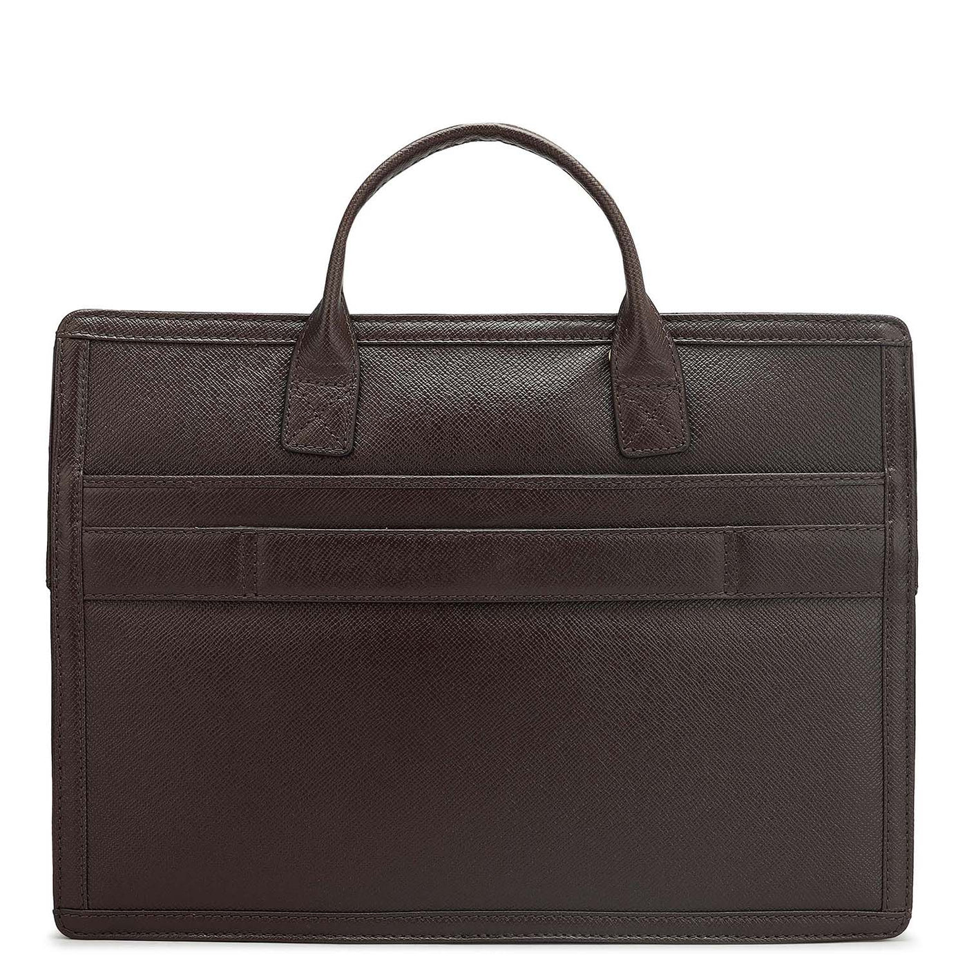 Chocolate Franzy Leather Computer Sleeve