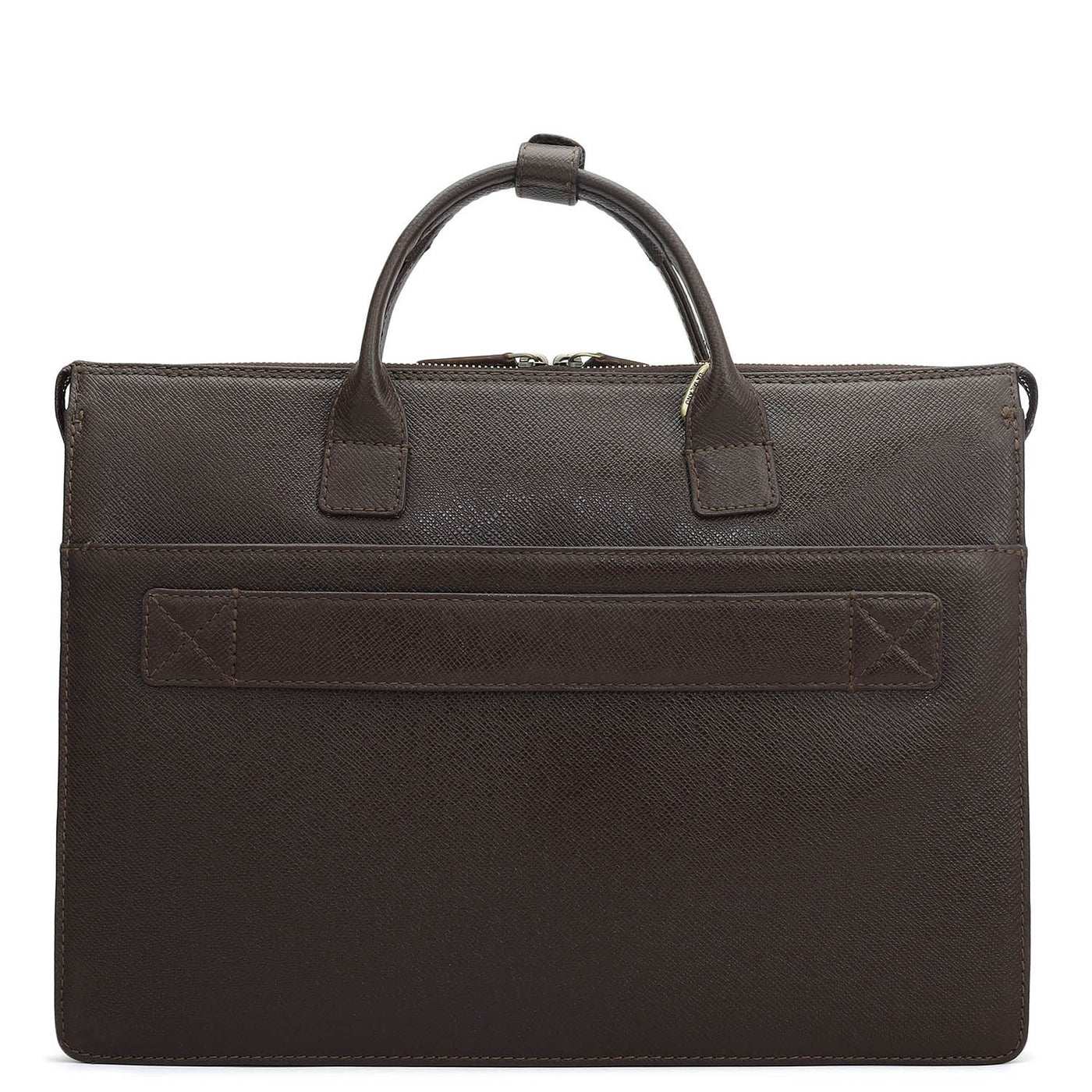 Franzy Leather Laptop Sleeve - Chocolate