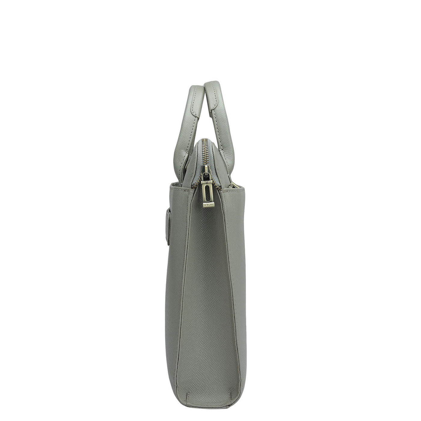 Franzy Leather Laptop Sleeve - Stone Grey