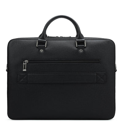 Franzy Leather Laptop Sleeve - Black