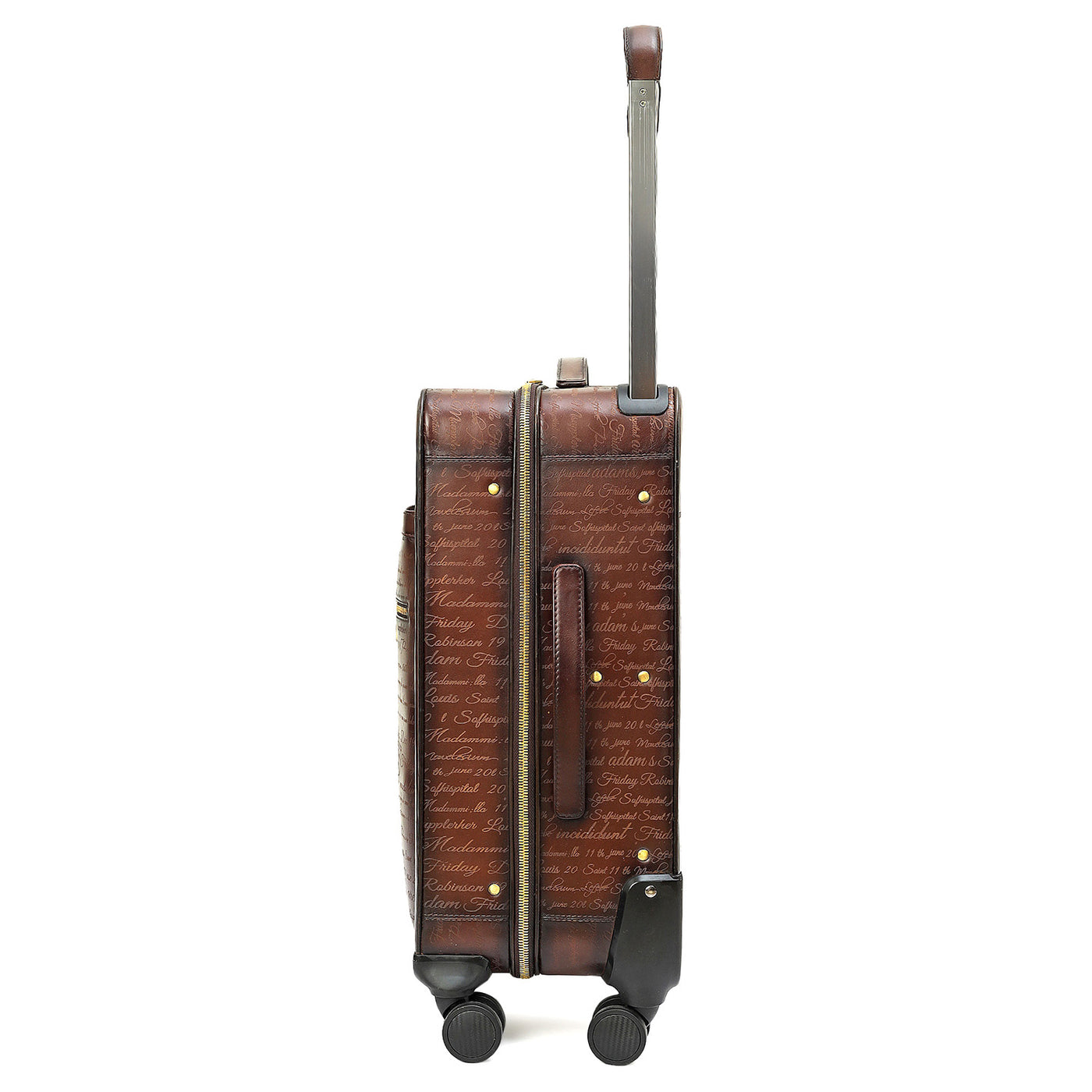 Signato Leather Trolley - Cognac